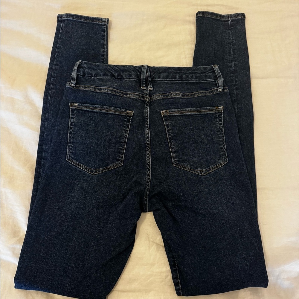 Good American Dark Wash Skinny Jeans - Picture 4 of 4